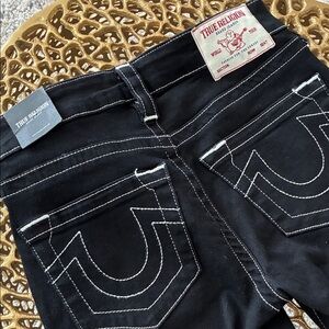 True Religion Black Skinny Jeans